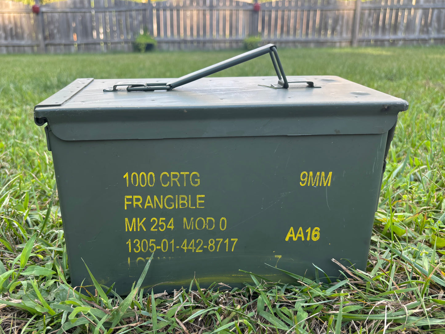 Frankenstein Ammunition Box Luninary