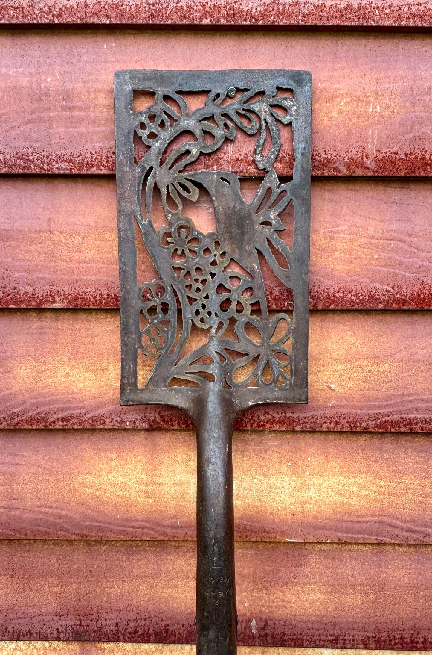 Antique Hummingbird Shovel
