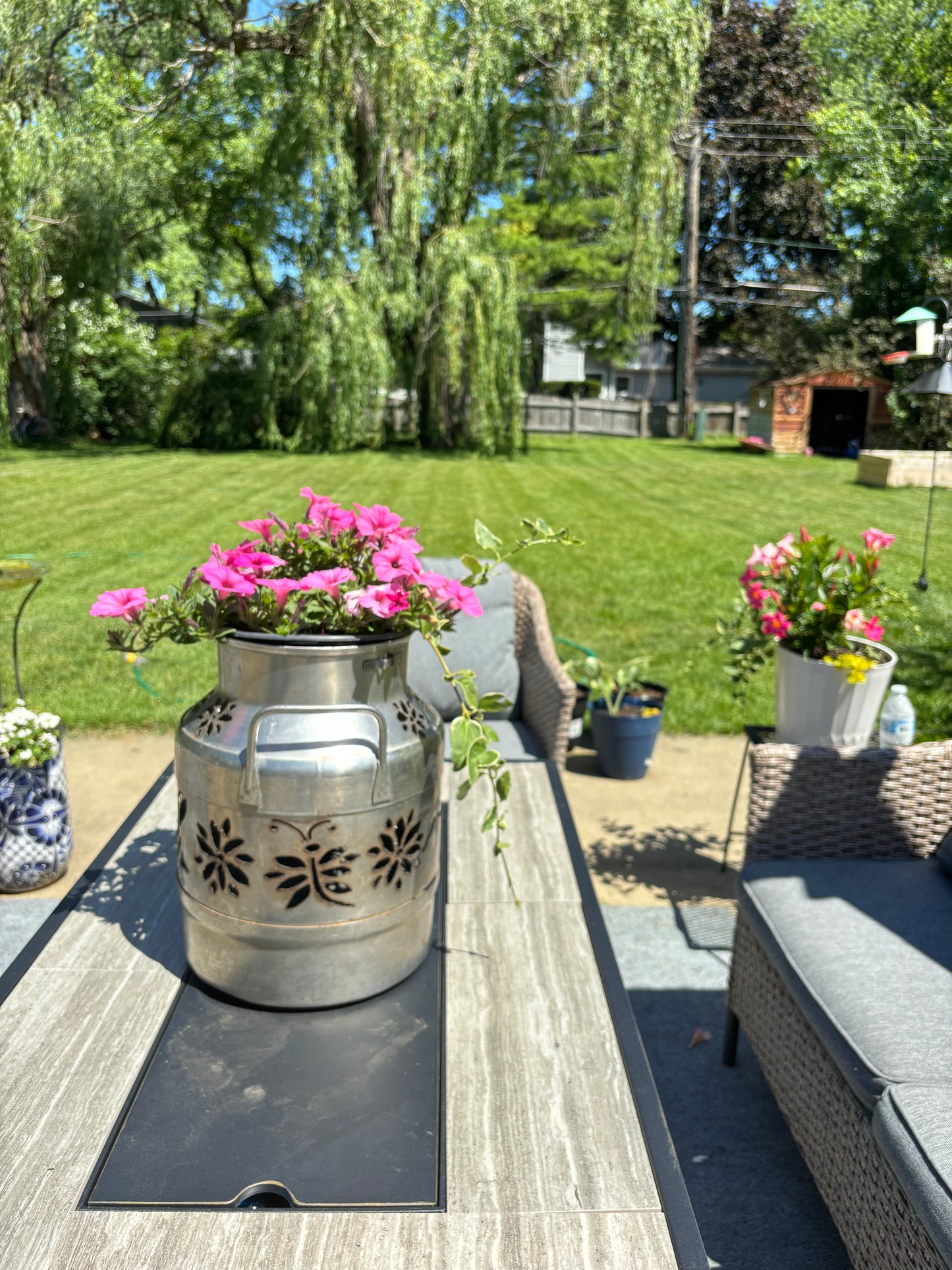 Mini Milk Can Luminary