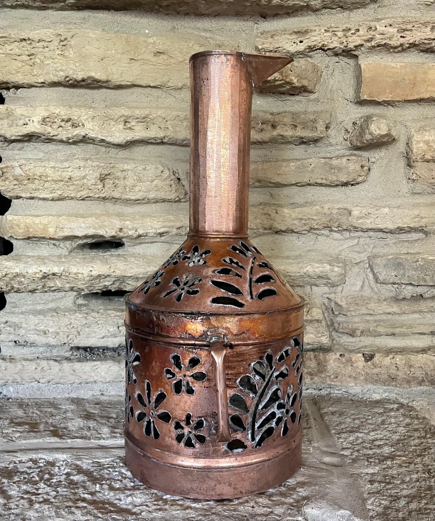 Copper Milk Can Decor