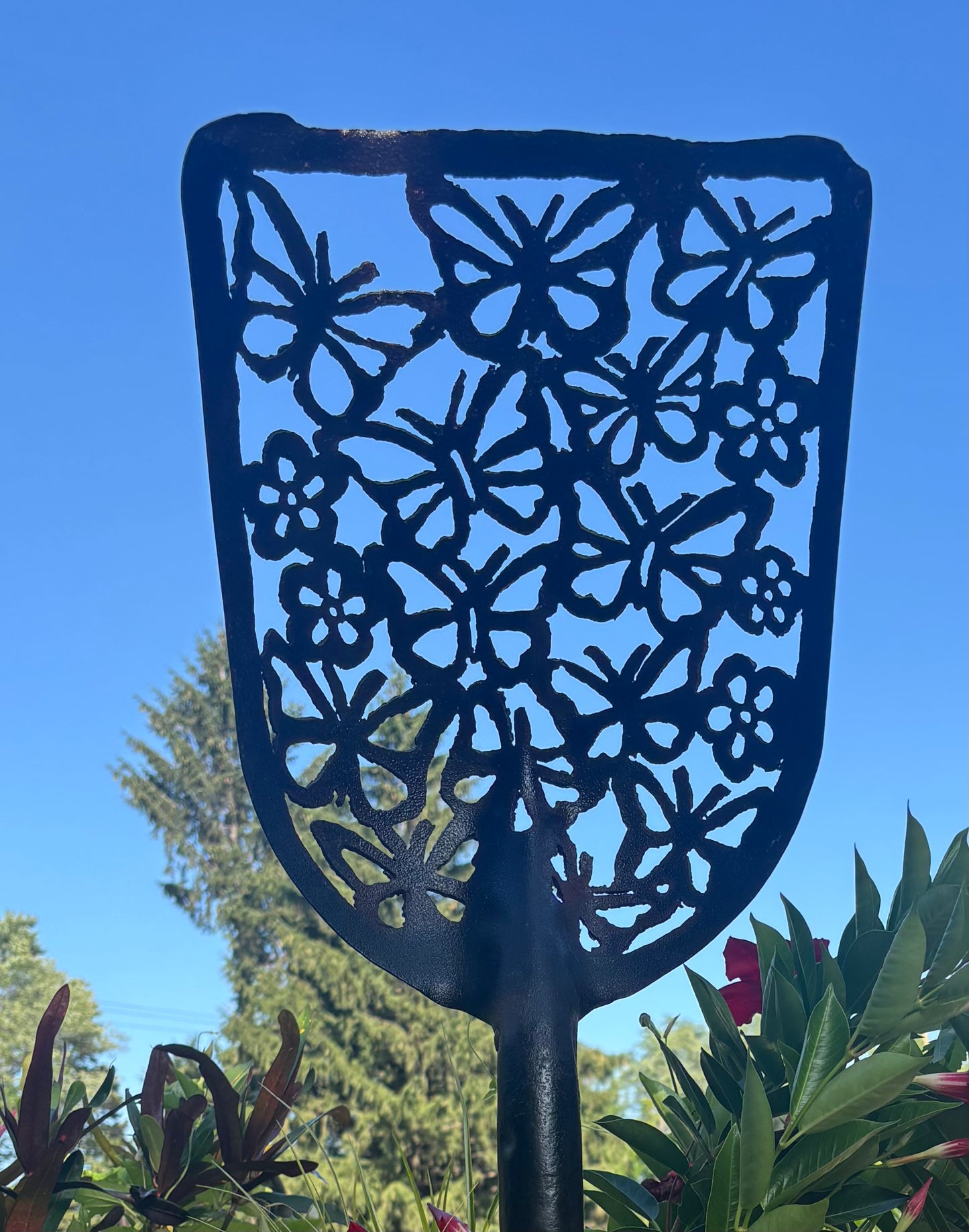 Butterfly Shovel - “Forged Butterflies”