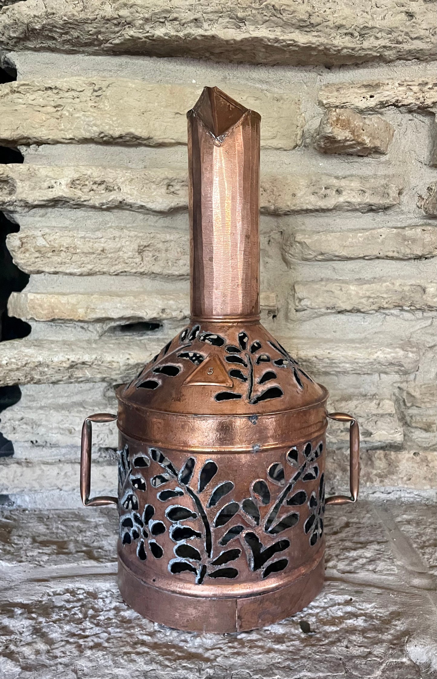 Copper Milk Can Decor