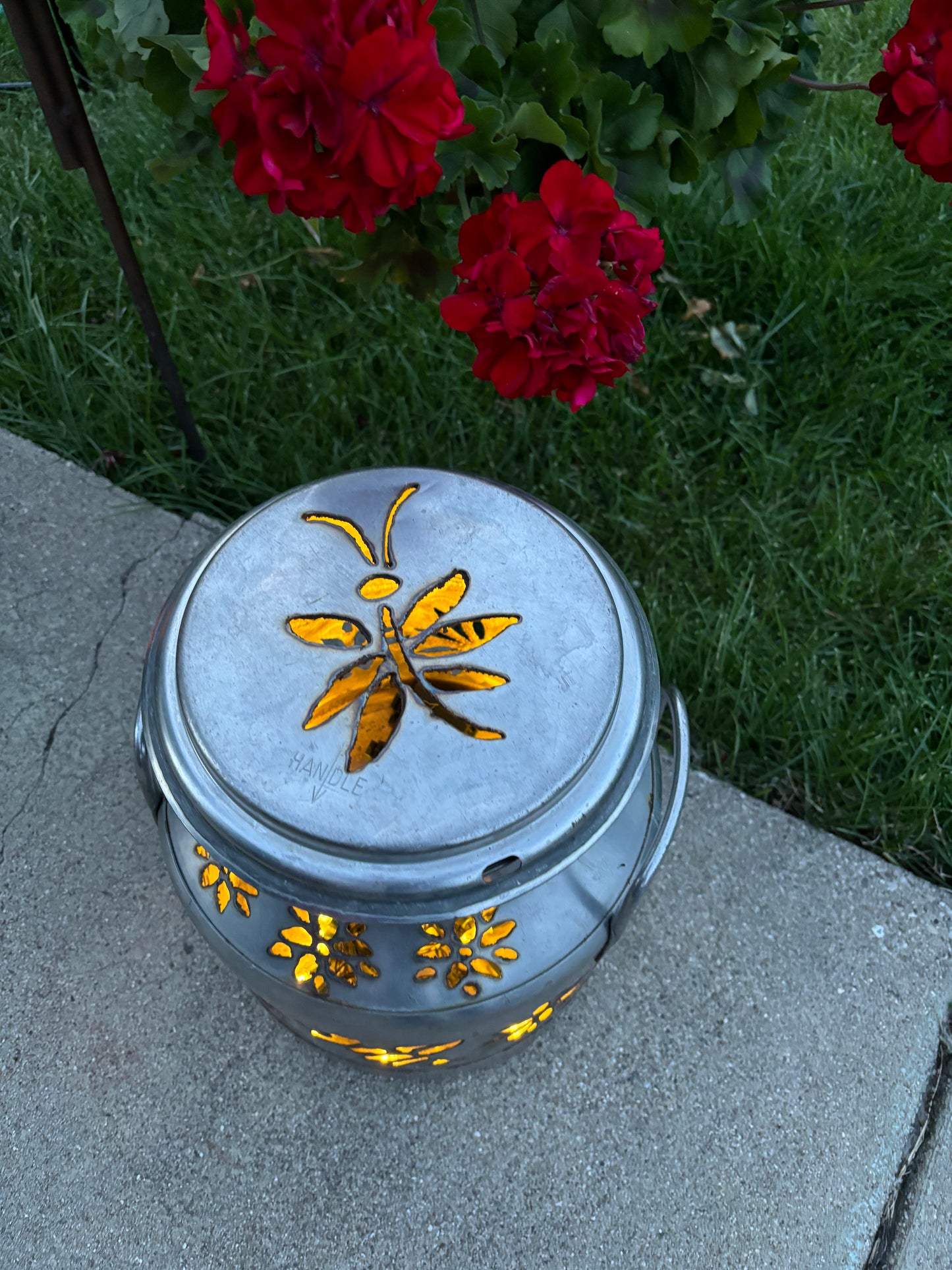 Mini Milk Can Luminary