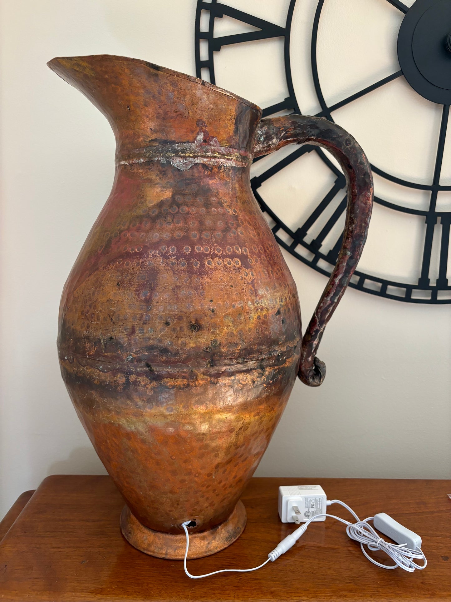 Handcrafted Copper Pitcher