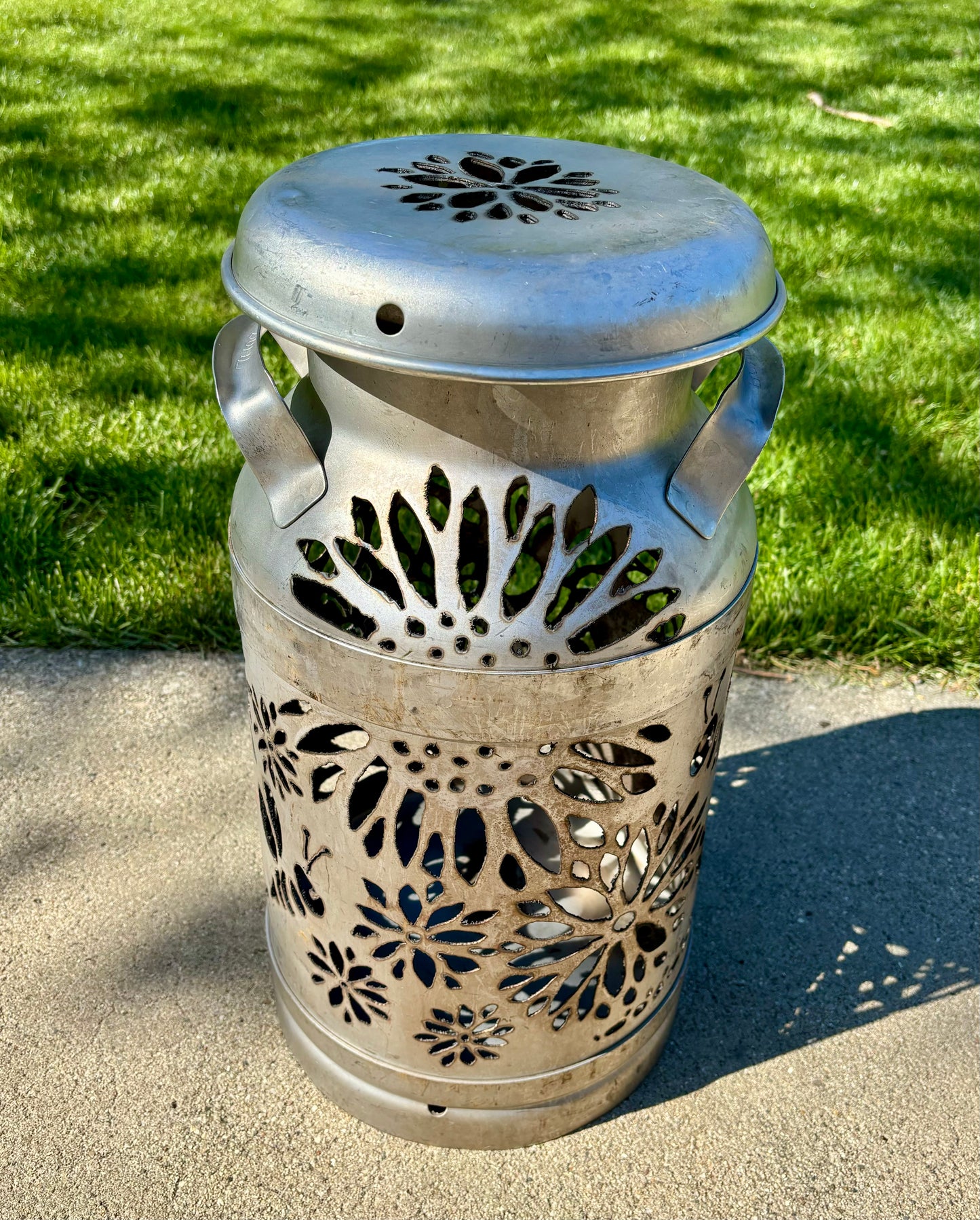 Buzzy Bee Milk Can