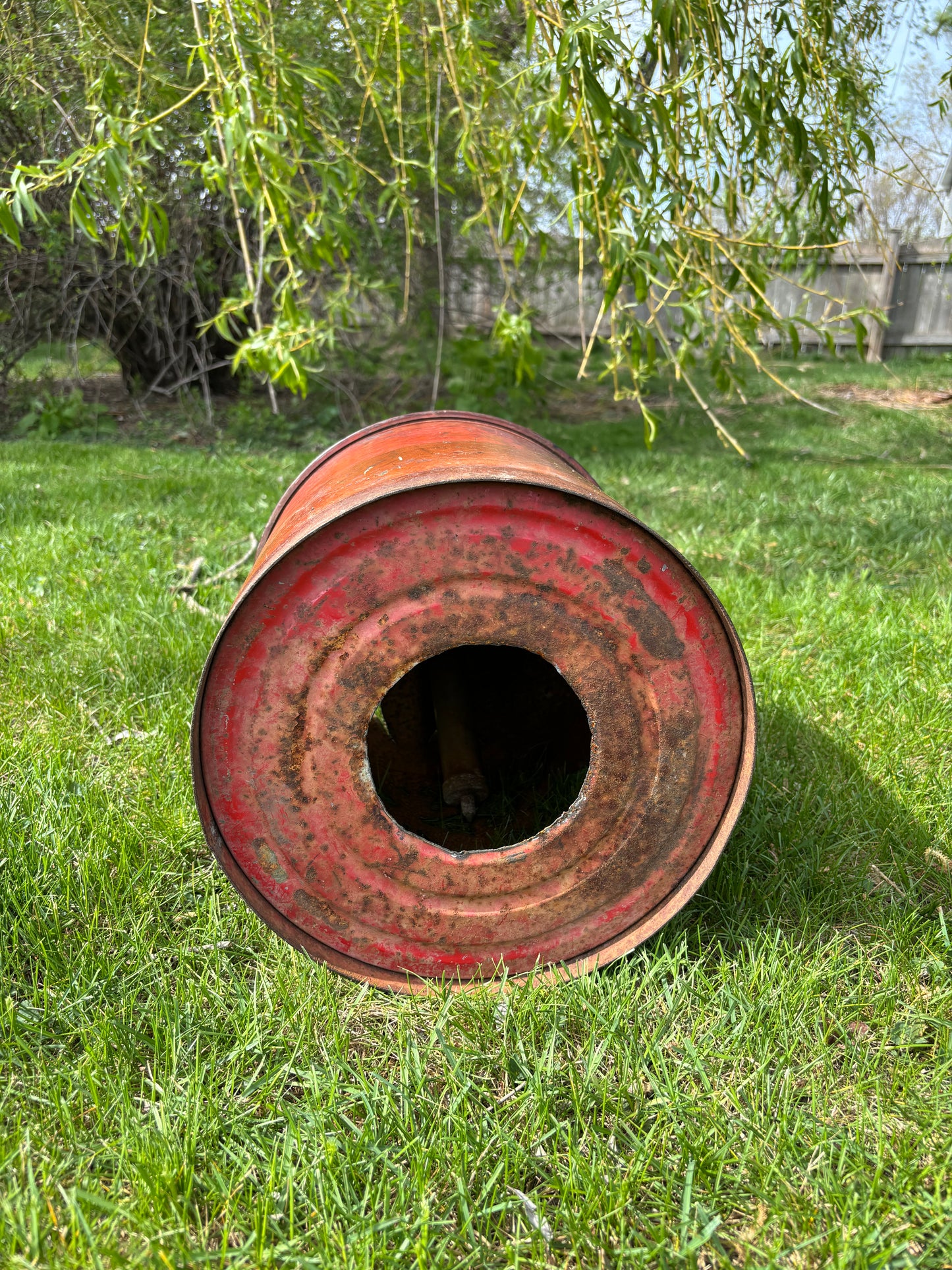 Antique Gas Can Jack-o-Lantern