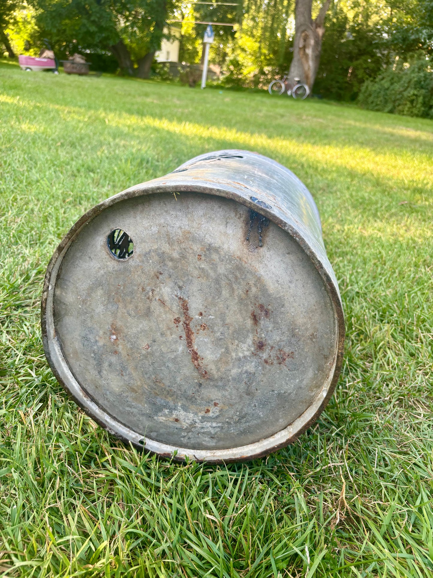 Vintage Milk Can - Bee Design