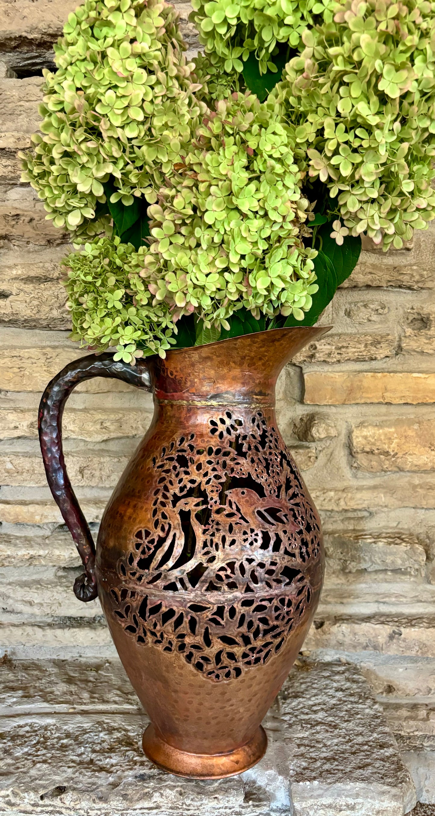 Handcrafted Copper Pitcher