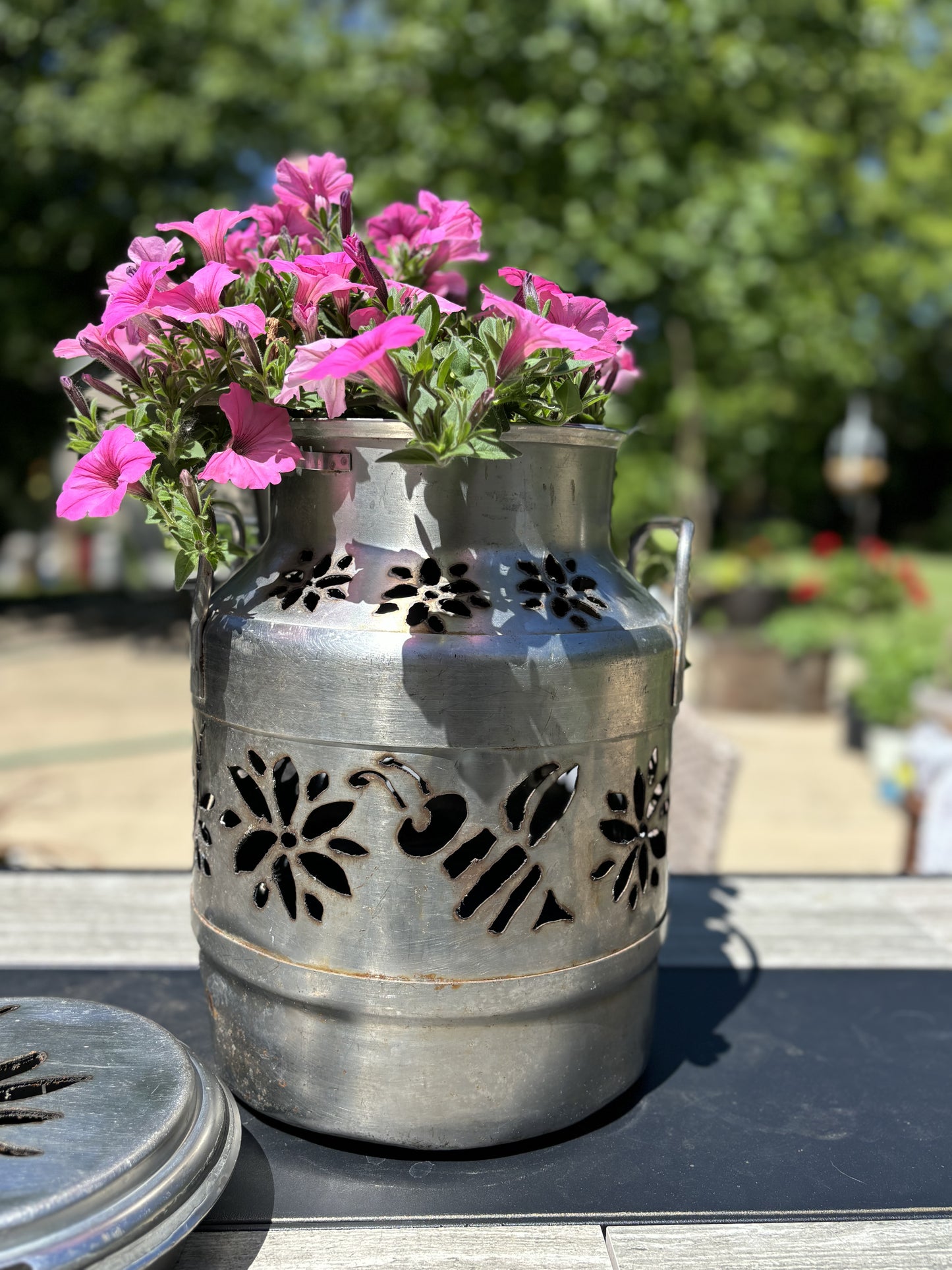 Mini Milk Can Luminary