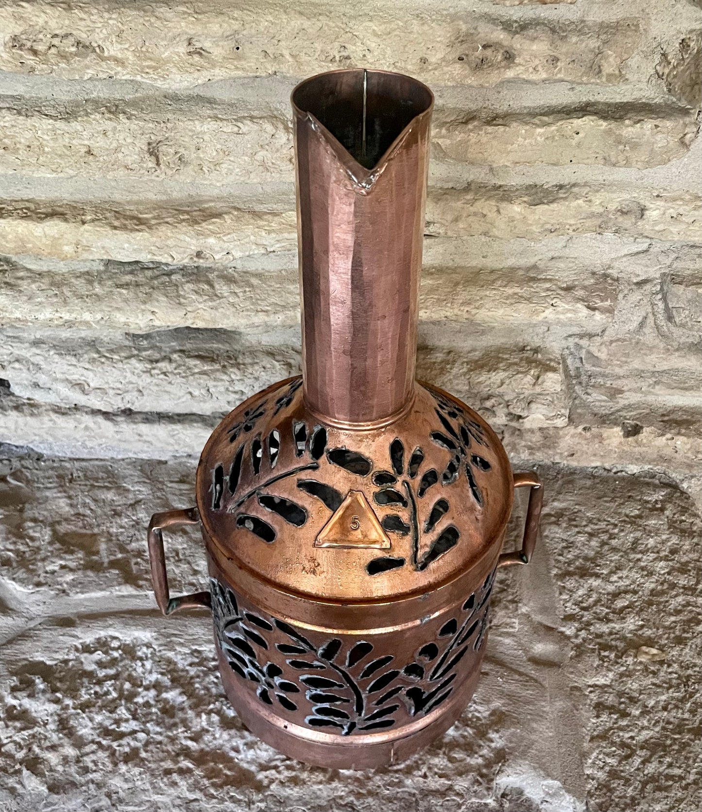 Copper Milk Can Decor