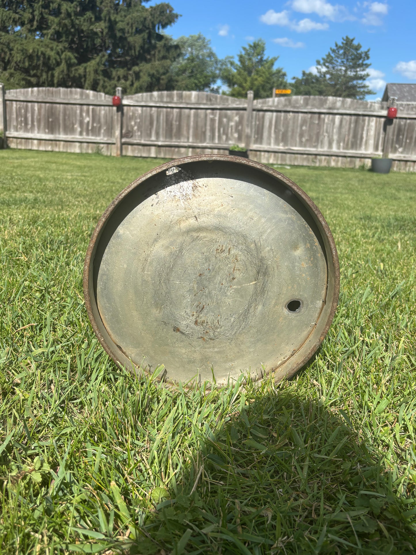 Vintage Milk Can - Flower, Butterfly and Bee Design