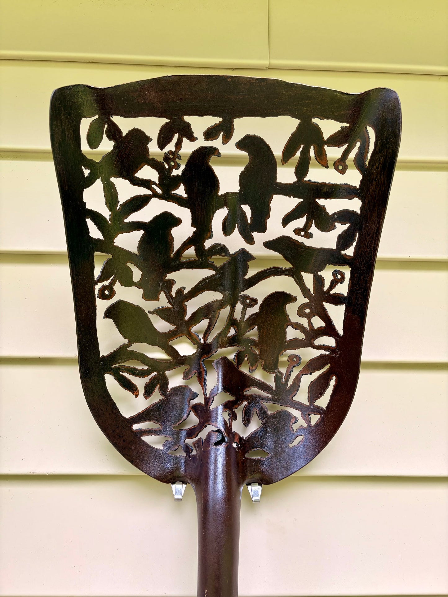 Antique Shovel - Bird Silhouette