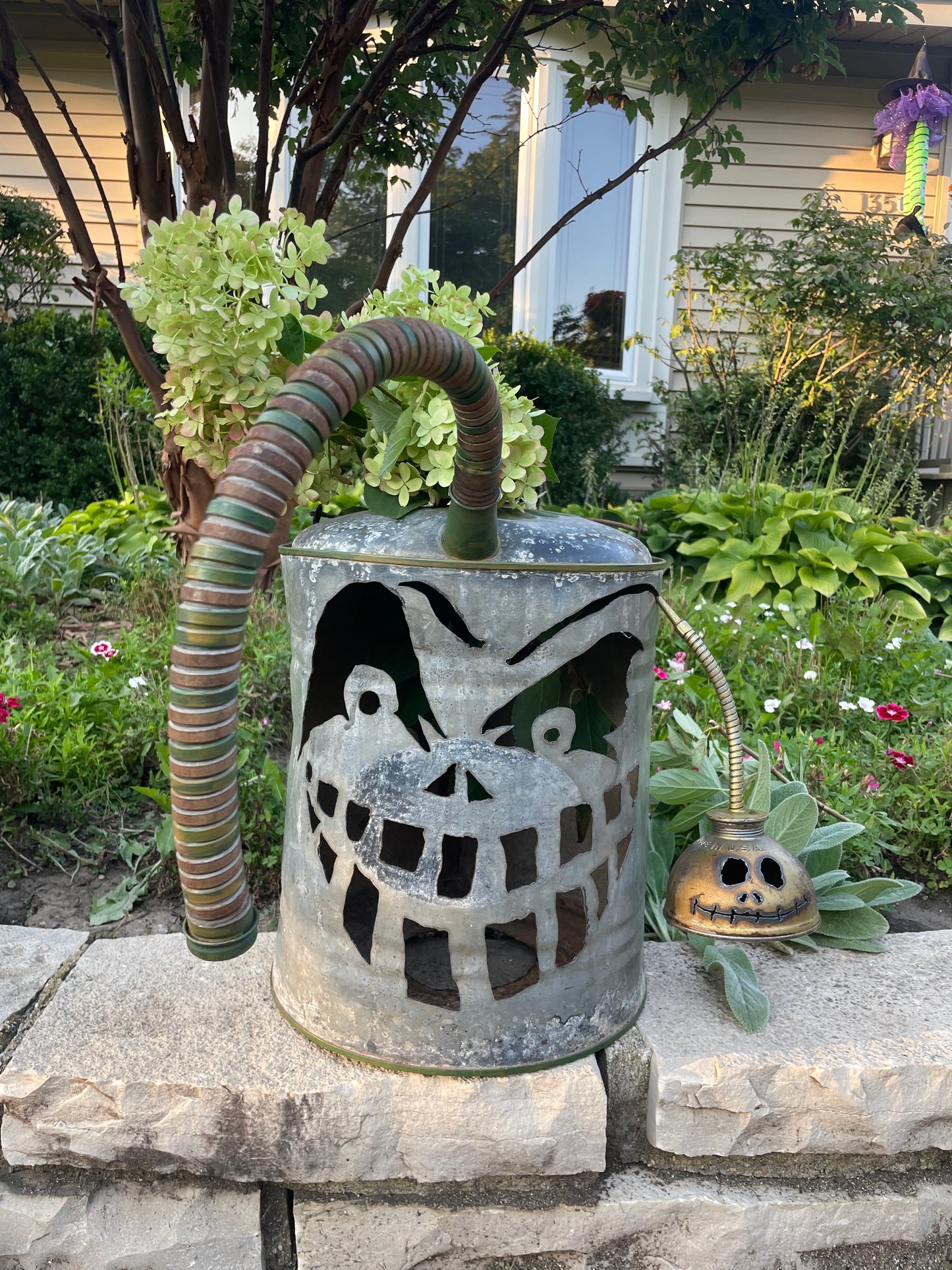 Antique Evil Smile Jack-o-Lantern
