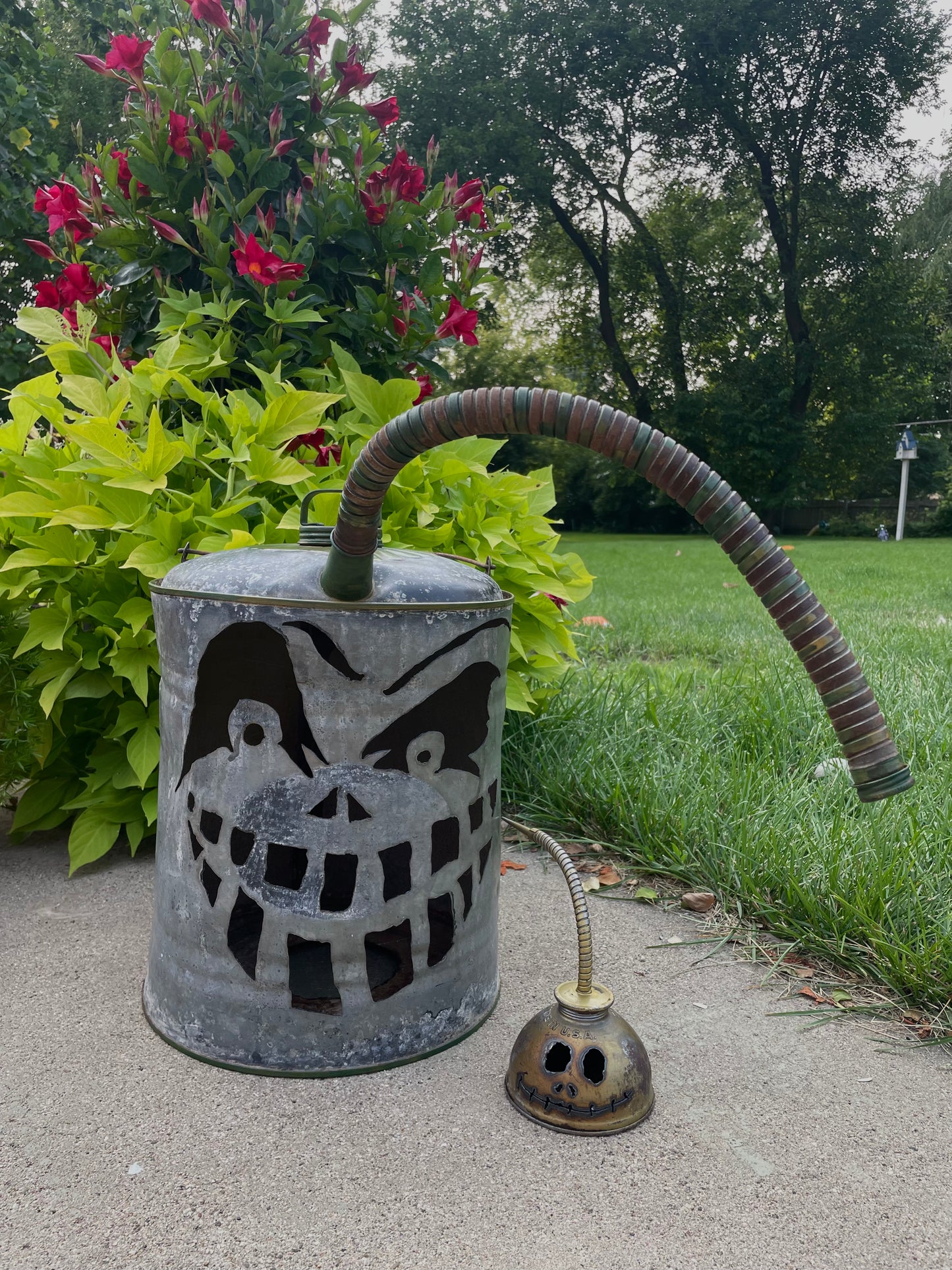 Antique Evil Smile Jack-o-Lantern