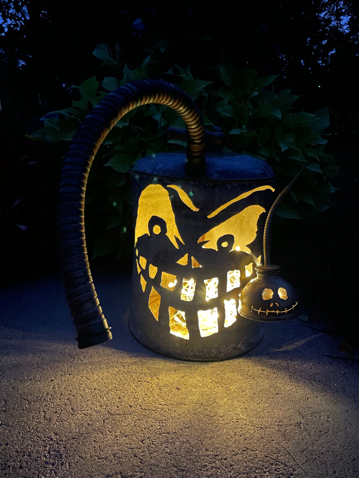 Antique Evil Smile Jack-o-Lantern