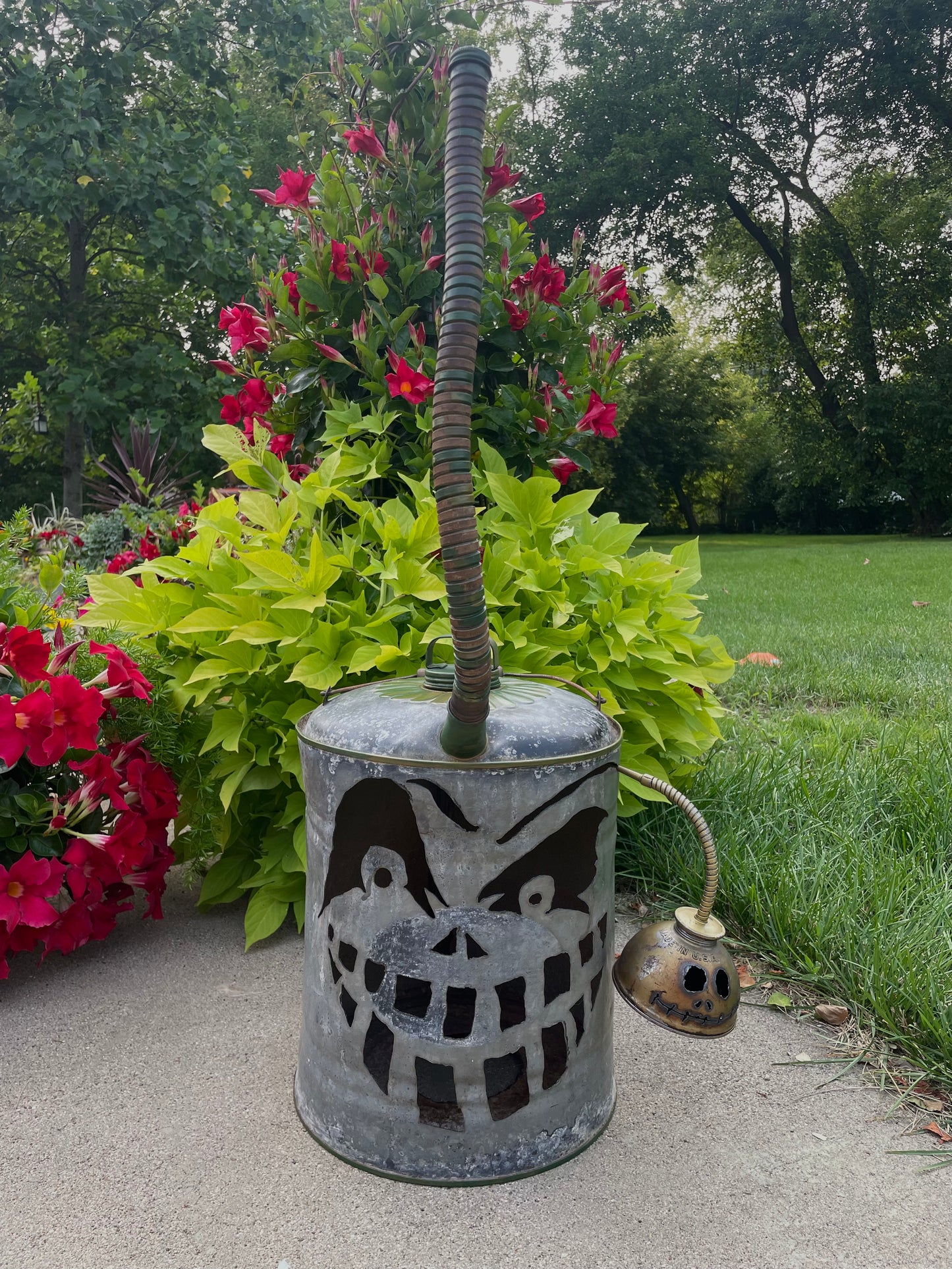 Antique Evil Smile Jack-o-Lantern
