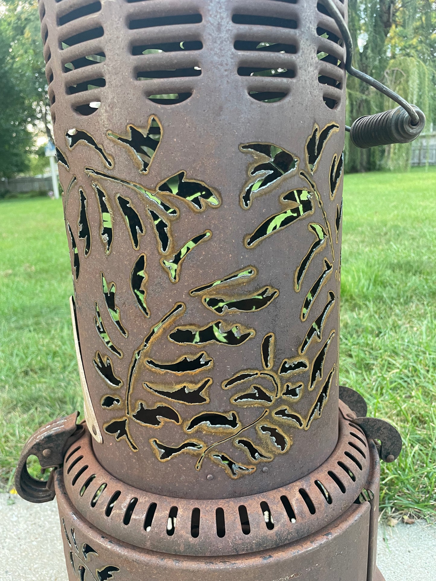 Vintage Kerosene Heater Luminary