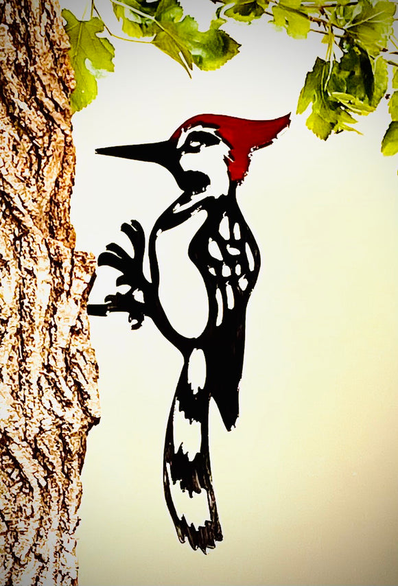 Woodpecker Metal Bird