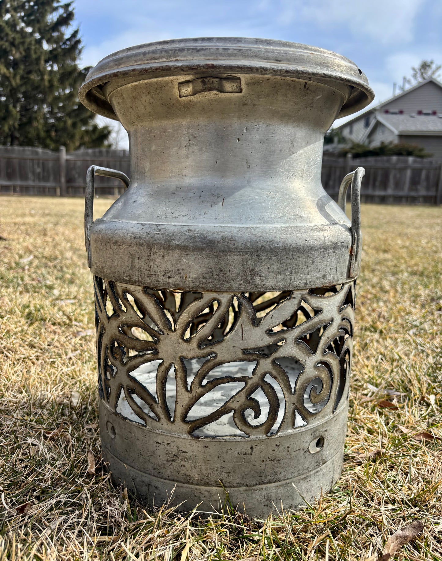 Vintage Mini Milk Can