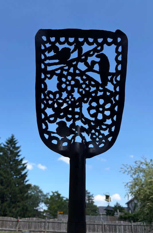 Birds Among Blossoms Shovel