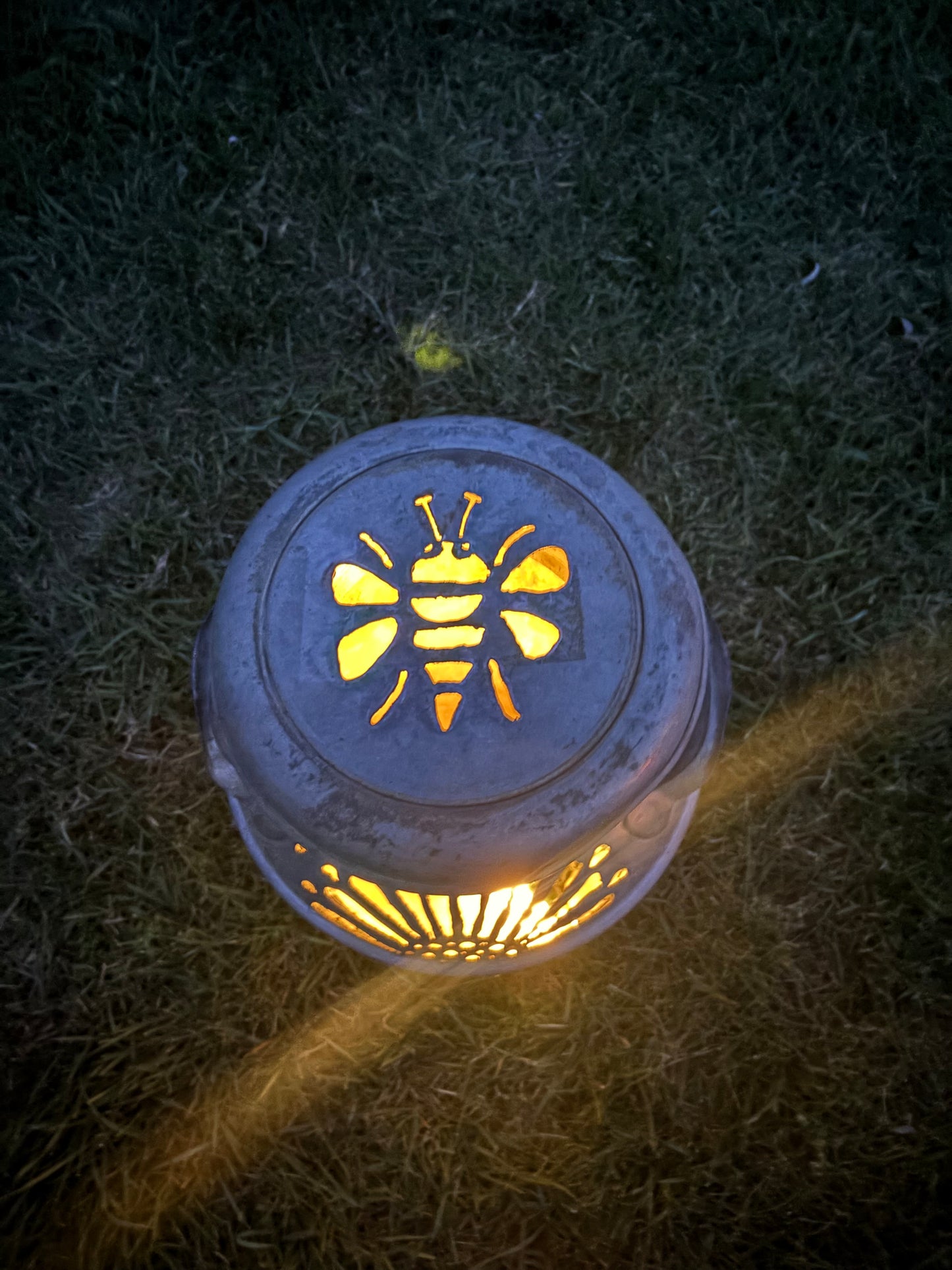 Vintage Milk Can  - Bee Design