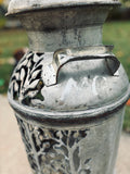 Antique Milk Can - Deer in the Forest