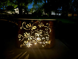 Vintage Dragonfly Copper Boiler Luminary