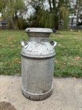 Antique Milk Can - Deer in the Forest