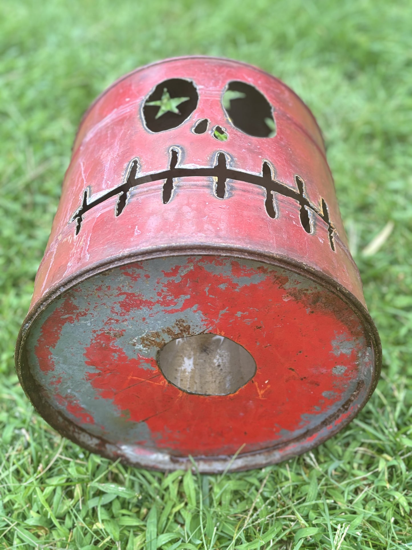 Antique Gas Can Jack-o-Lantern