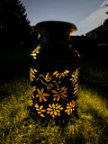 Vintage Milk Can - Dragonfly, Bee, Hummingbird Luminary