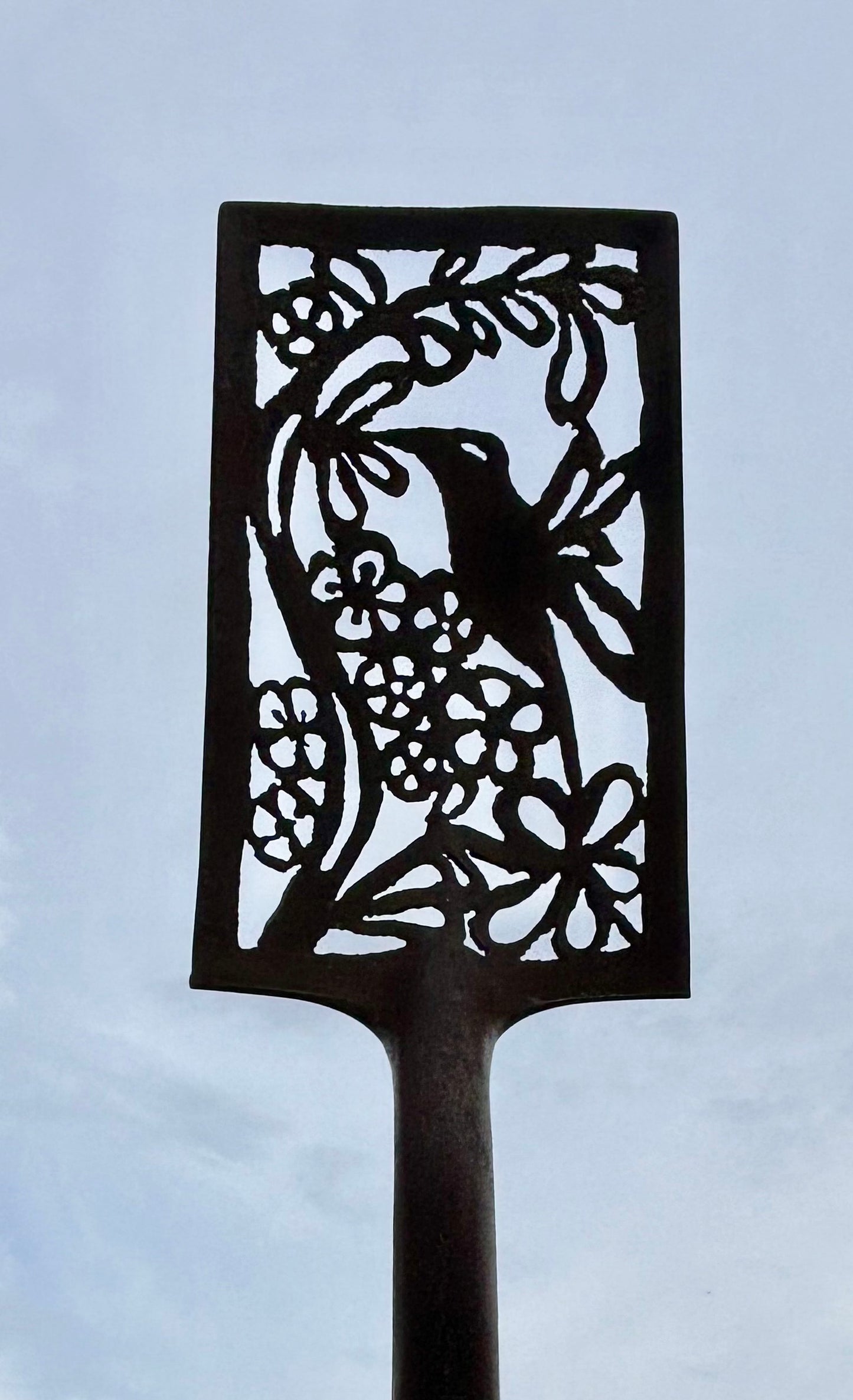 Antique Hummingbird Shovel