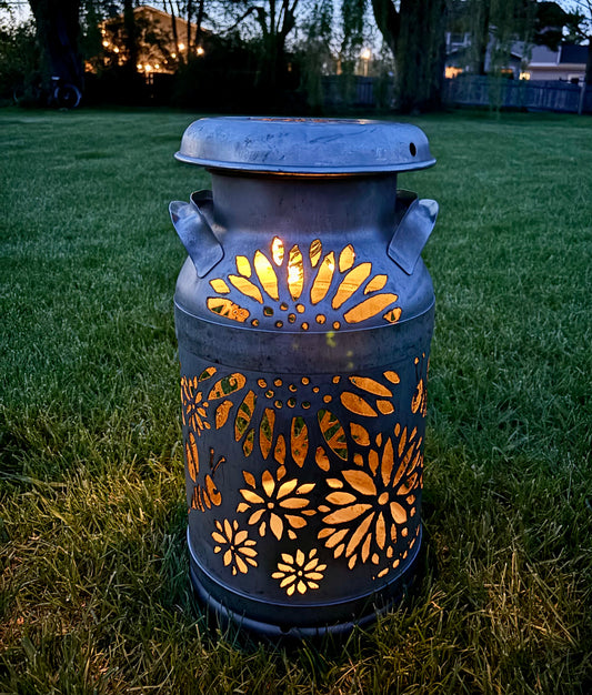 Buzzy Bee Milk Can