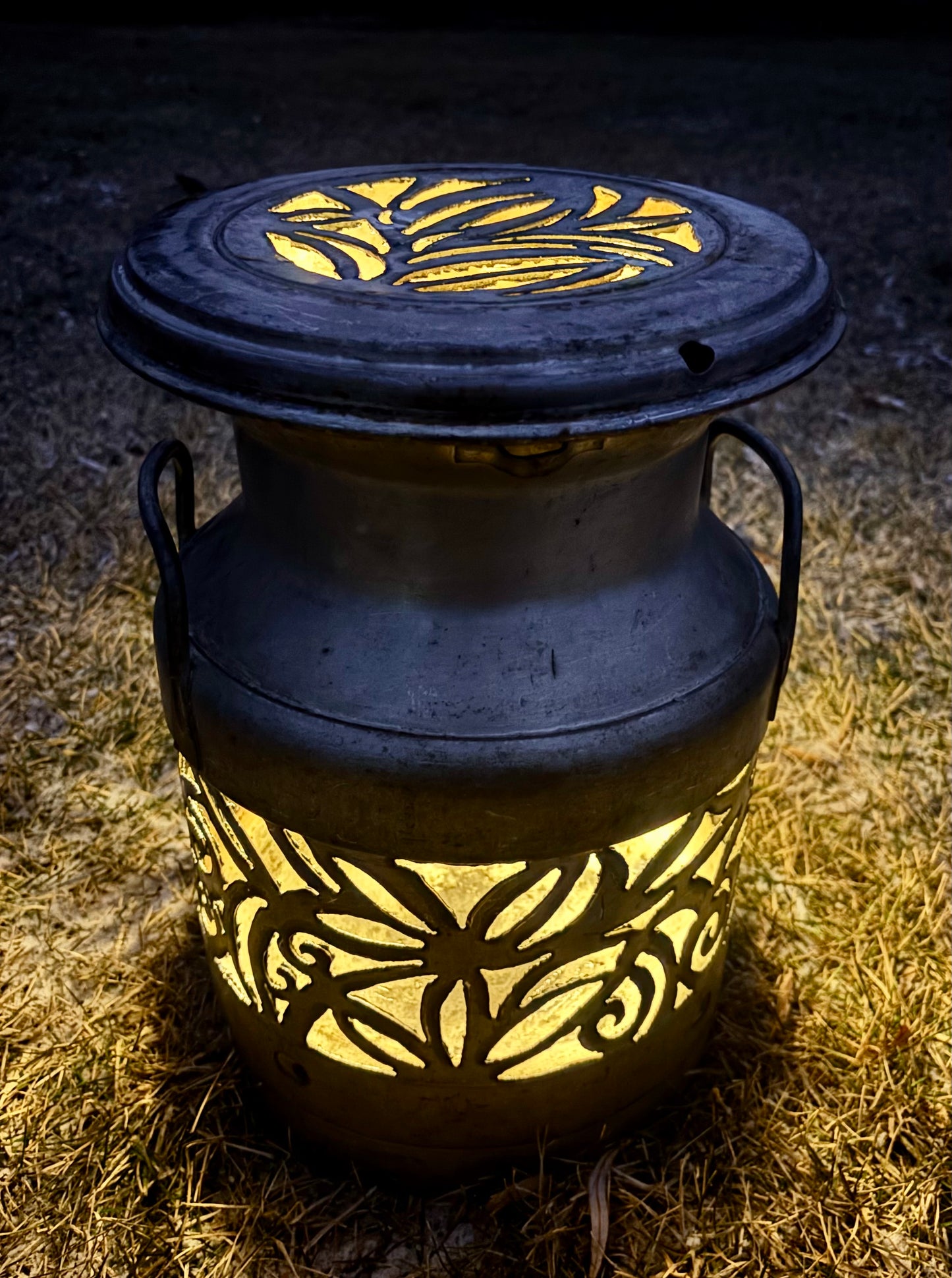 Vintage Mini Milk Can