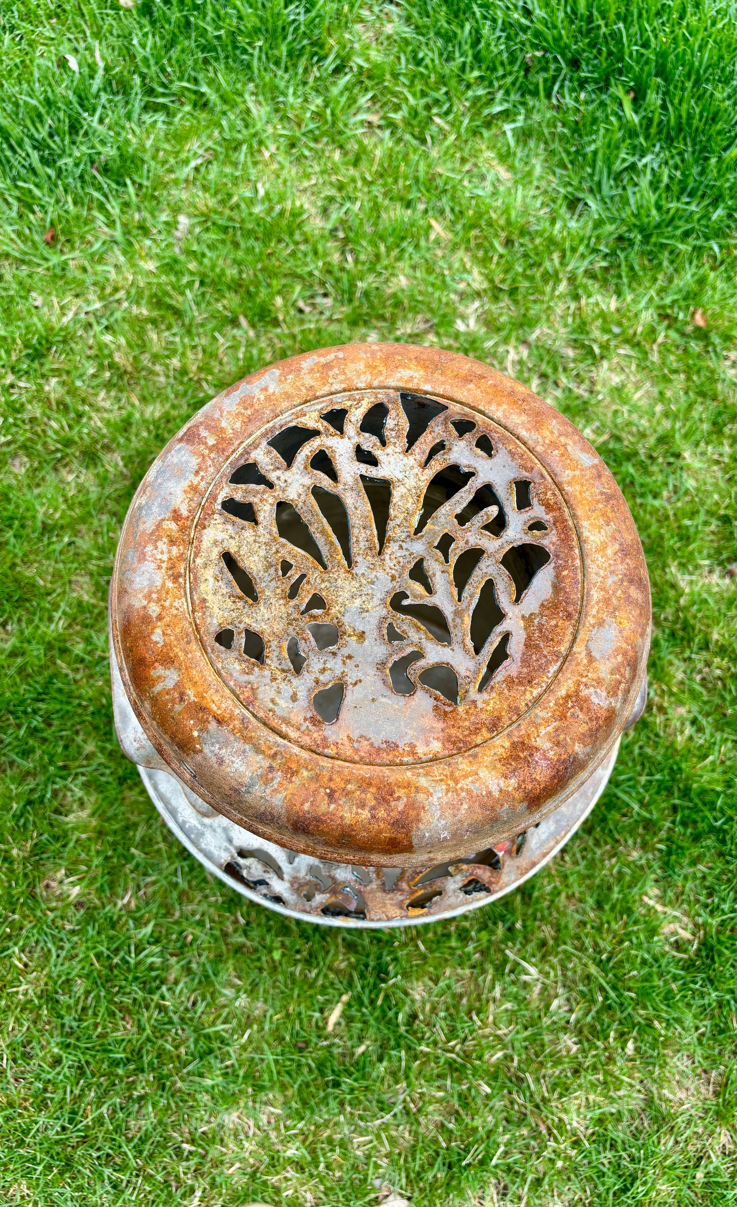 Antique Milk Can - Deer in the Forest Design