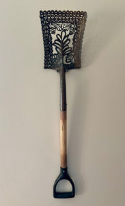 Handcrafted Shovel - Lace Silhouette