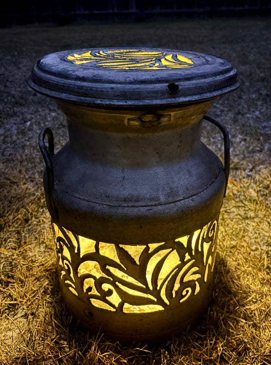 Vintage Mini Milk Can