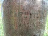 Vintage Handcrafted Milk Can -  Bee and Flower Design