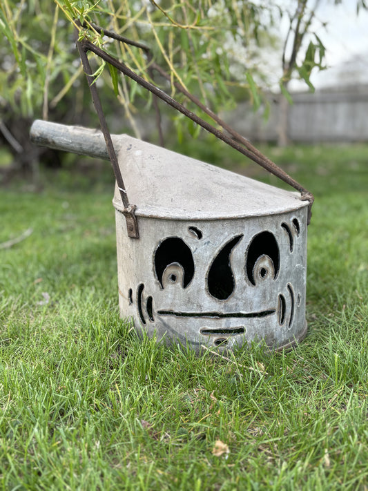 Antique Tinman Jack-o-Lantern