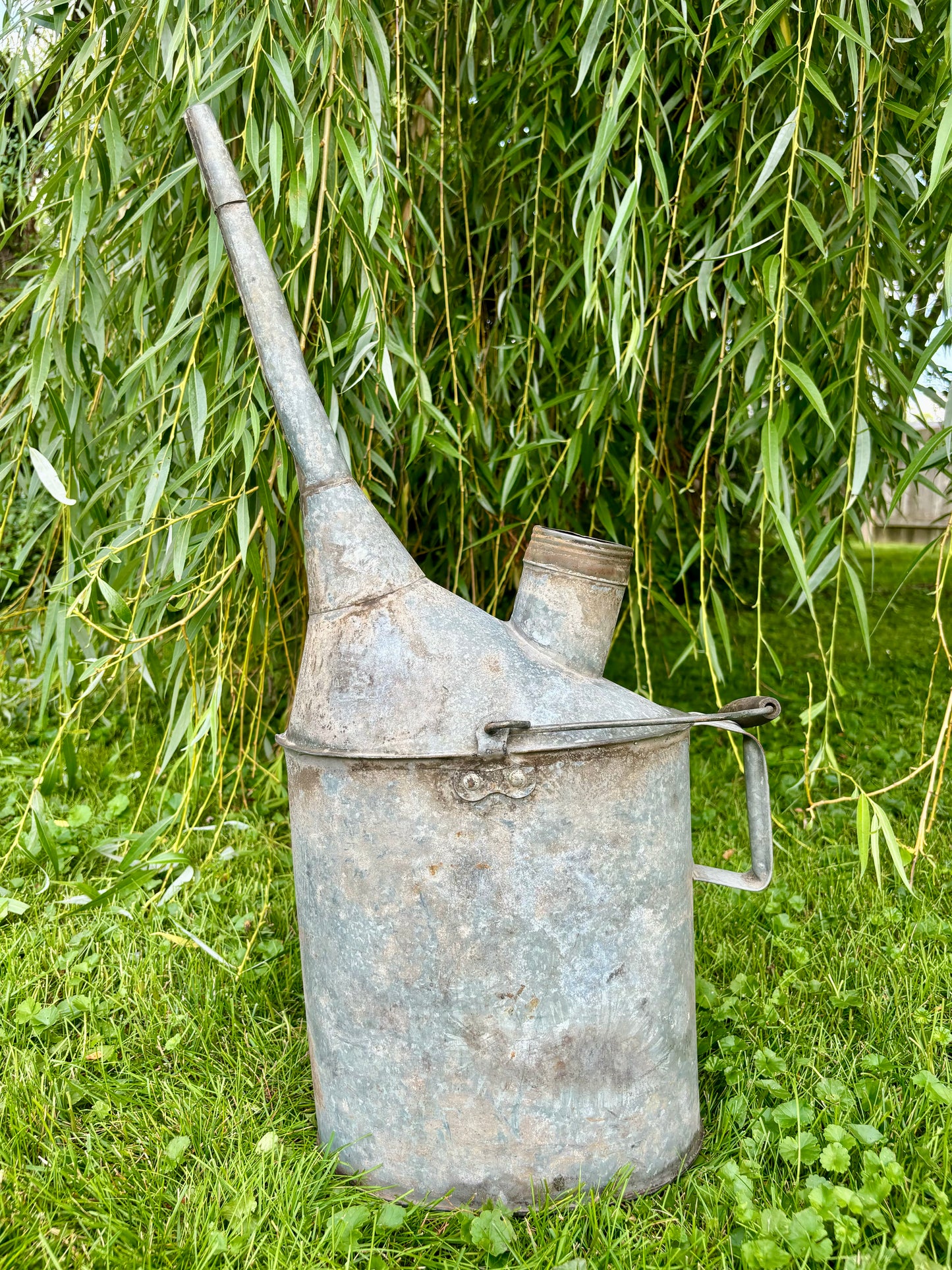 Witch Railroad Oil Can Luminary