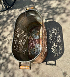 Vintage Dragonfly Copper Boiler Luminary