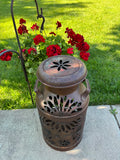 Hummingbird Milk Can Vintage Luminary