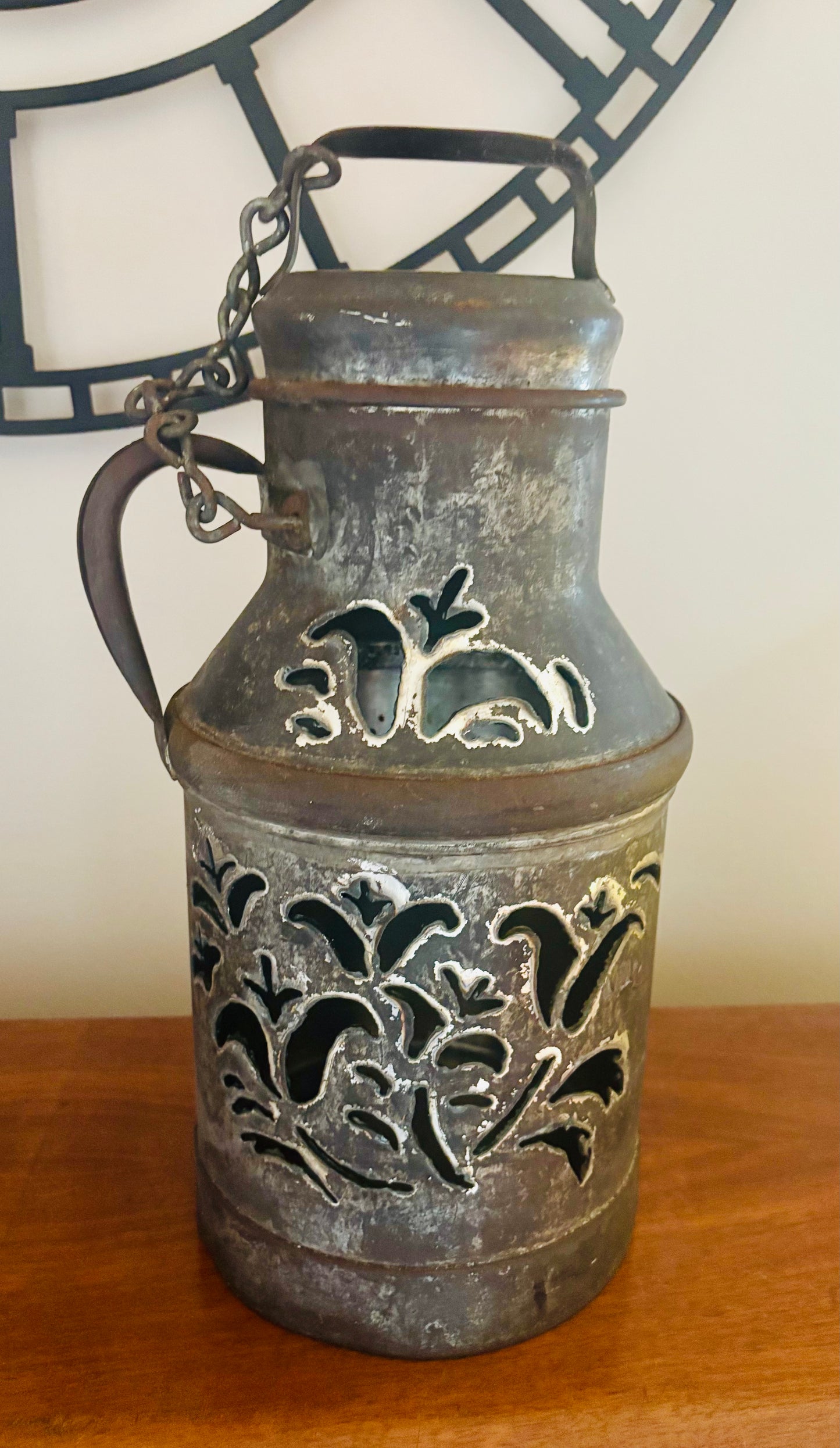 Mini Milk Can - Tulip Design