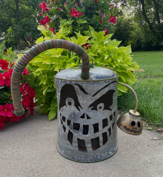 Antique Evil Smile Jack-o-Lantern