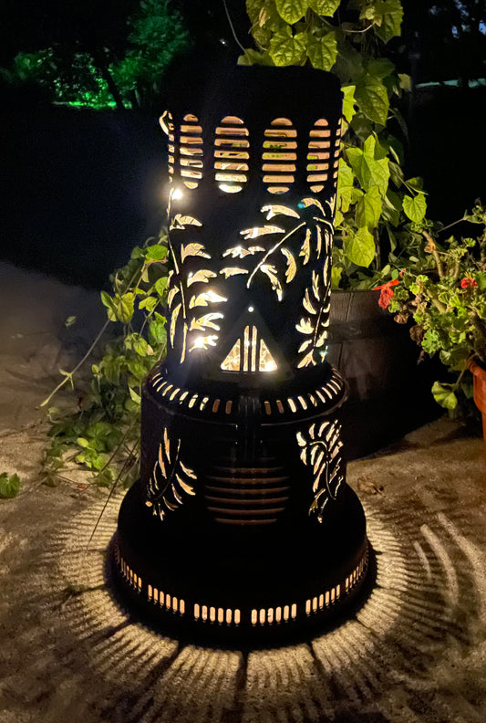 Vintage Kerosene Heater Luminary