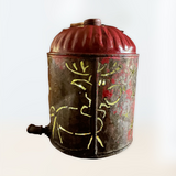 Vintage Christmas Santa Luminary