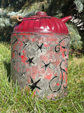 Vintage Christmas Santa Luminary
