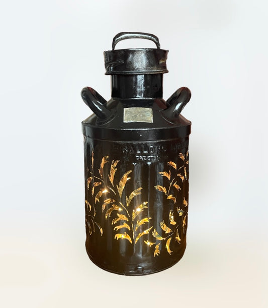 1920s Hand-Cut Antique Can